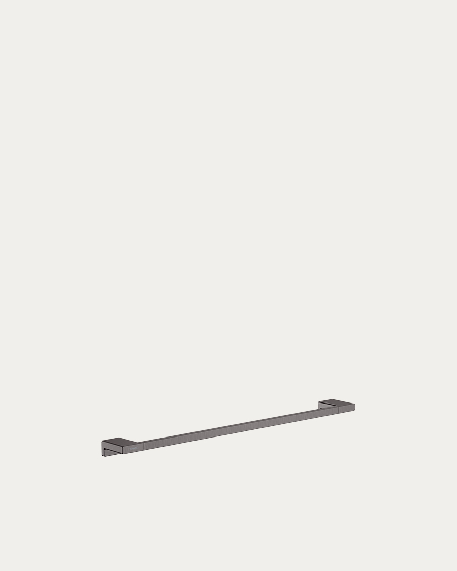 Hansgrohe držač ručnika 1/1 AddStoris, brushed black chrome