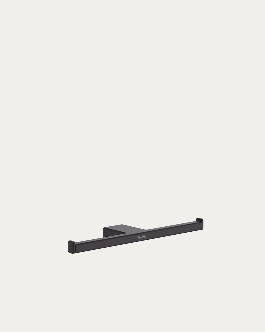 Hansgrohe držač toaletnog papira 2/2 AddStoris, matt black