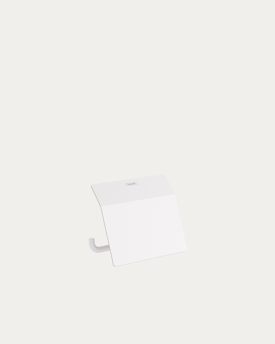 Hansgrohe držač toaletnog papira sa poklopcem AddStoris, matt white