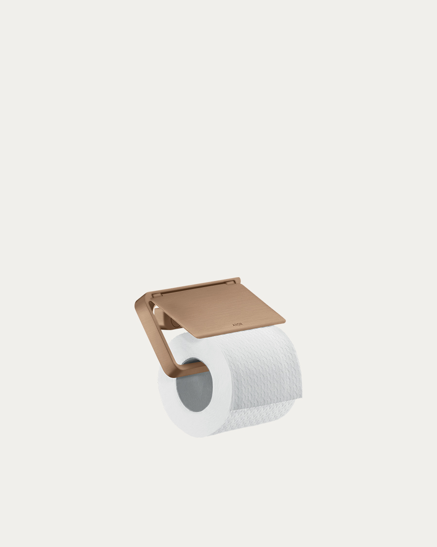 Hansgrohe Axor držač toaletnog papira sa poklopcem Softsquare, brushed red gold