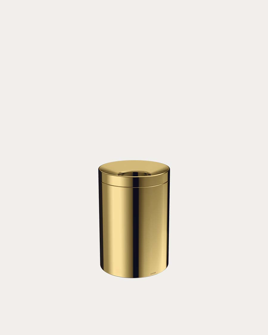 Hansgrohe Axor koš za smeće Circular, polished gold optic