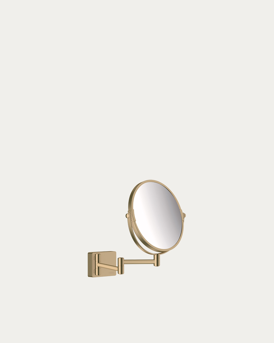 Hansgrohe kozmetičko ogledalo AddStoris, brushed bronze