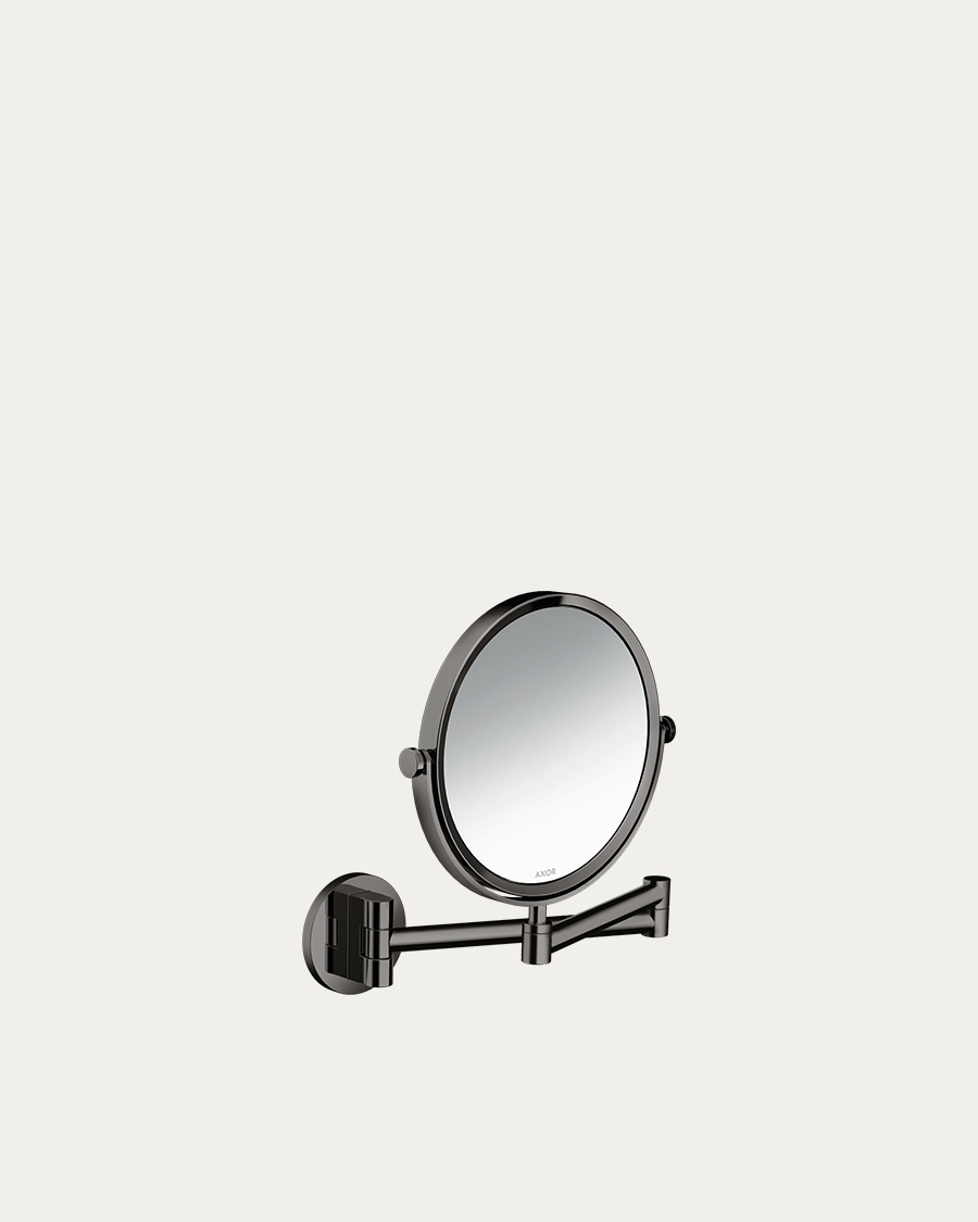 Hansgrohe Axor kozmetičko ogledalo Circular, brushed black chrome