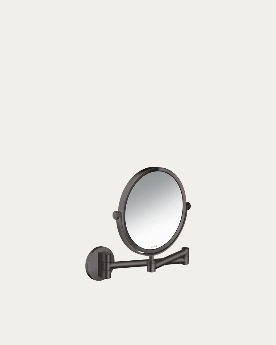 Hansgrohe Axor kozmetičko ogledalo Circular, brushed black chrome