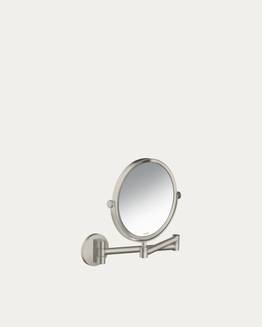 Hansgrohe Axor kozmetičko ogledalo Circular, stainless steel optic