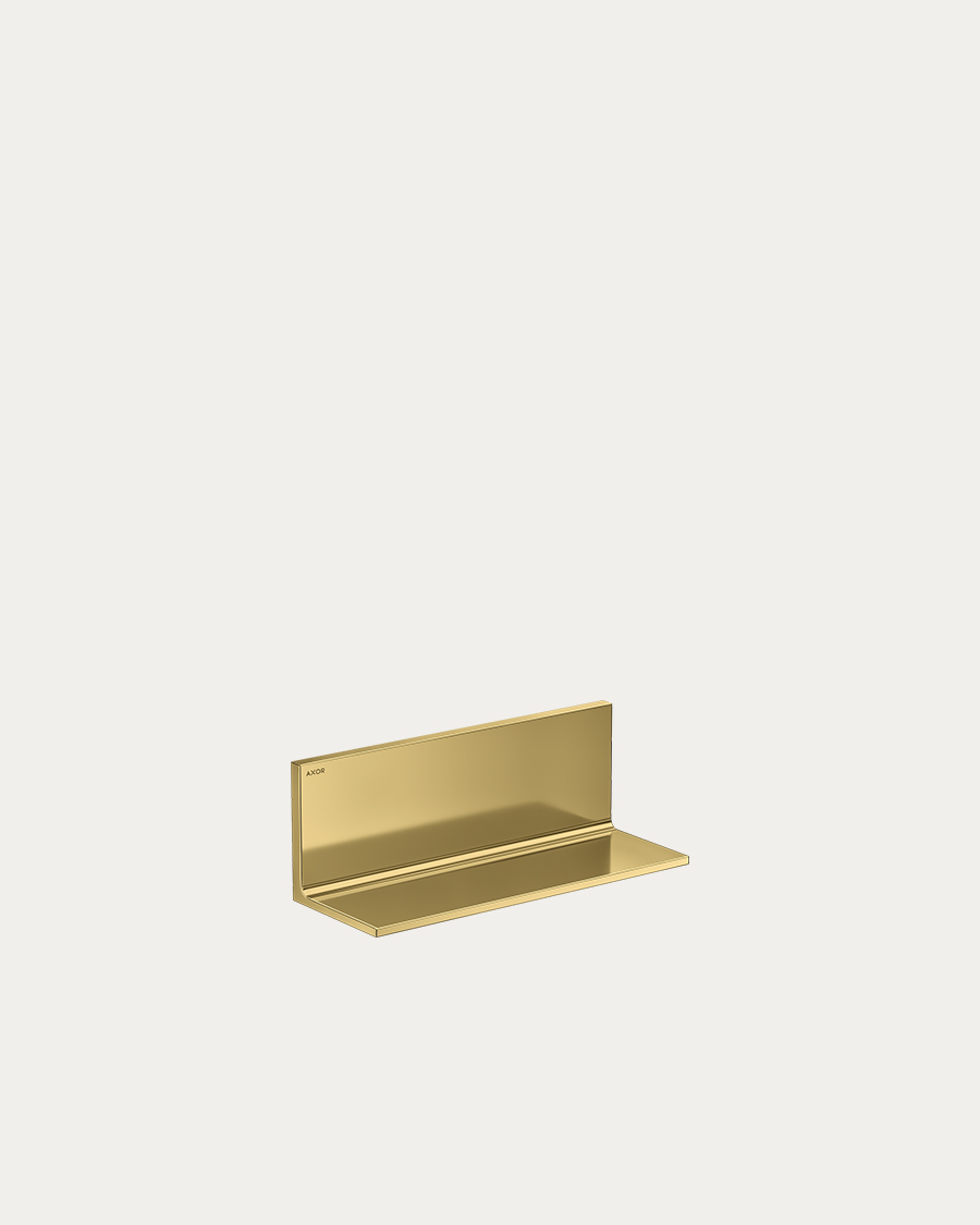 Hansgrohe Axor polica Rectangular 300, polished gold optic