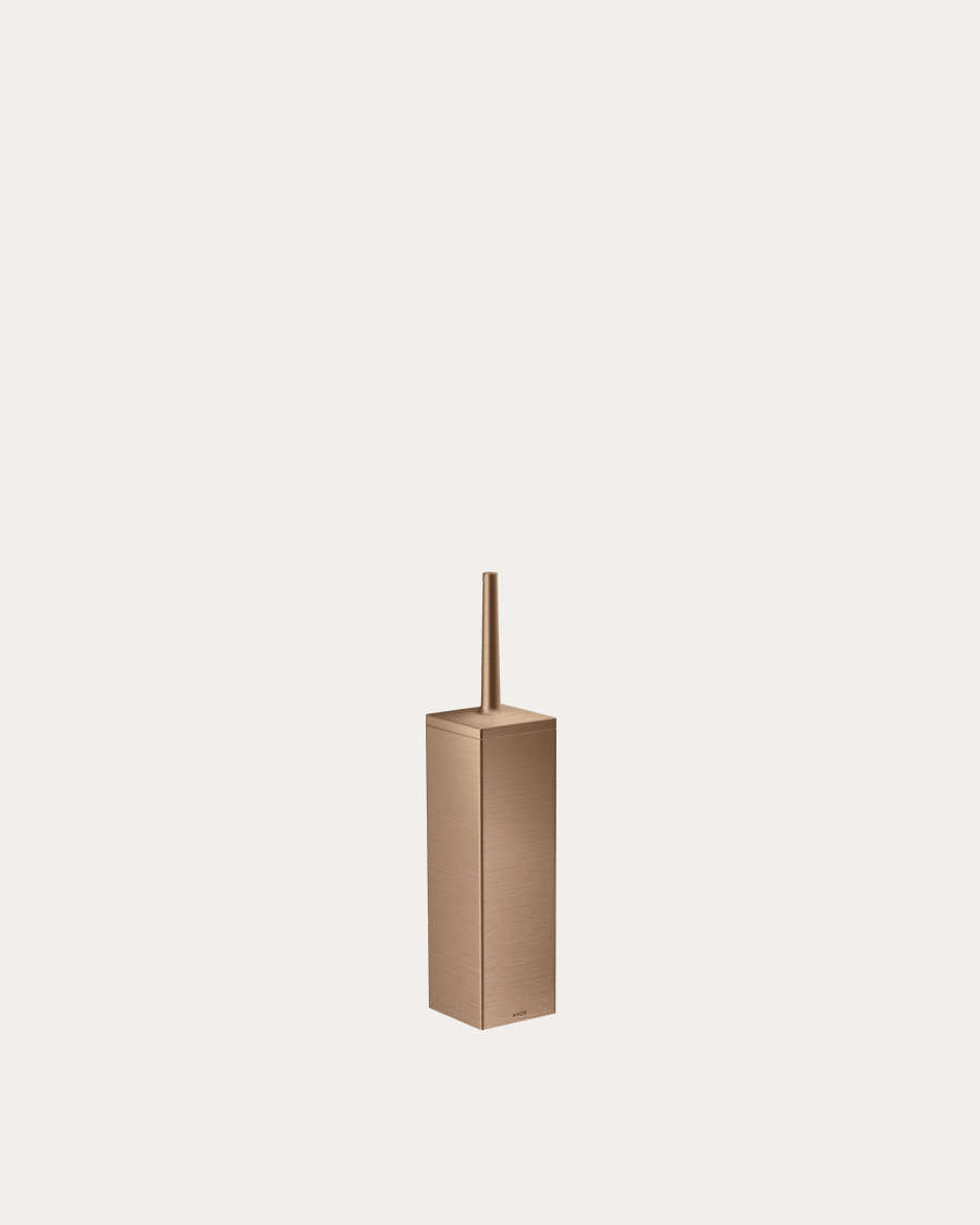 Hansgrohe Axor viseća toaletna četka Rectangular, brushed red gold