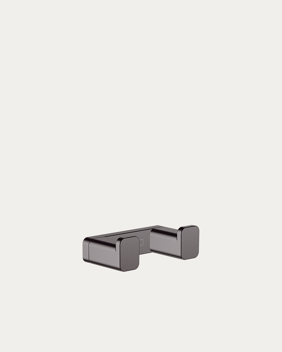 Hansgrohe vješalica 2/1 AddStoris, brushed black chrome