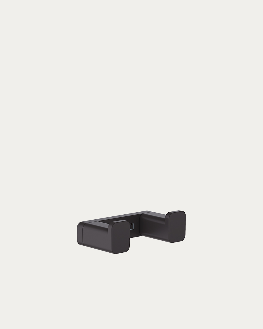 Hansgrohe vješalica 2/1 AddStoris, matt black