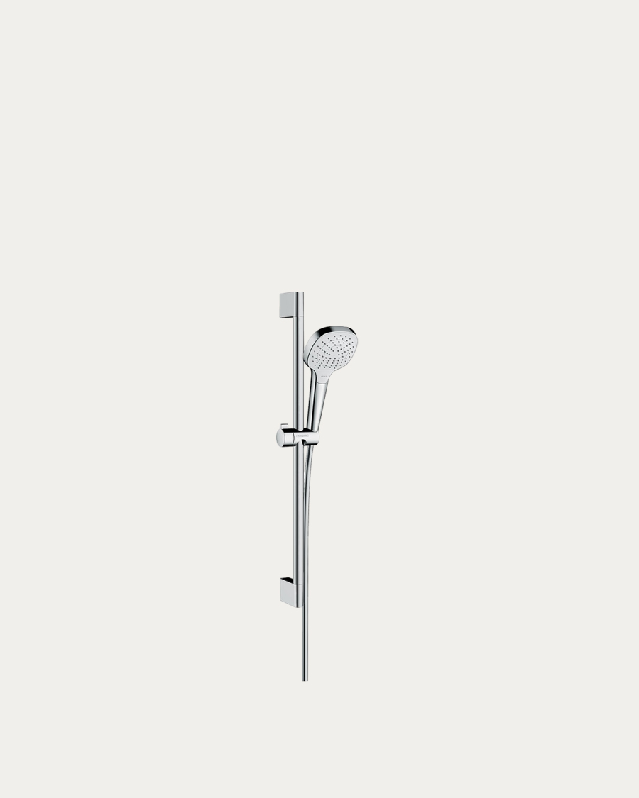 Hansgrohe klizna šipka Croma Select E, 1-jet, 90 cm, krom/bijela