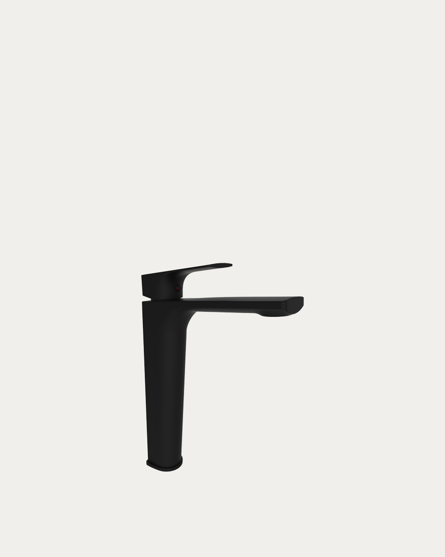 Rubineta Modena 18/D miješalica za umivaonik, visoka, crna