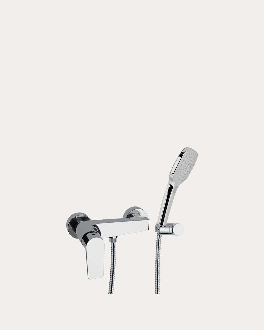 Remer Dream D38 miješalica za tuš kadu, sa crijevom i slušalicom