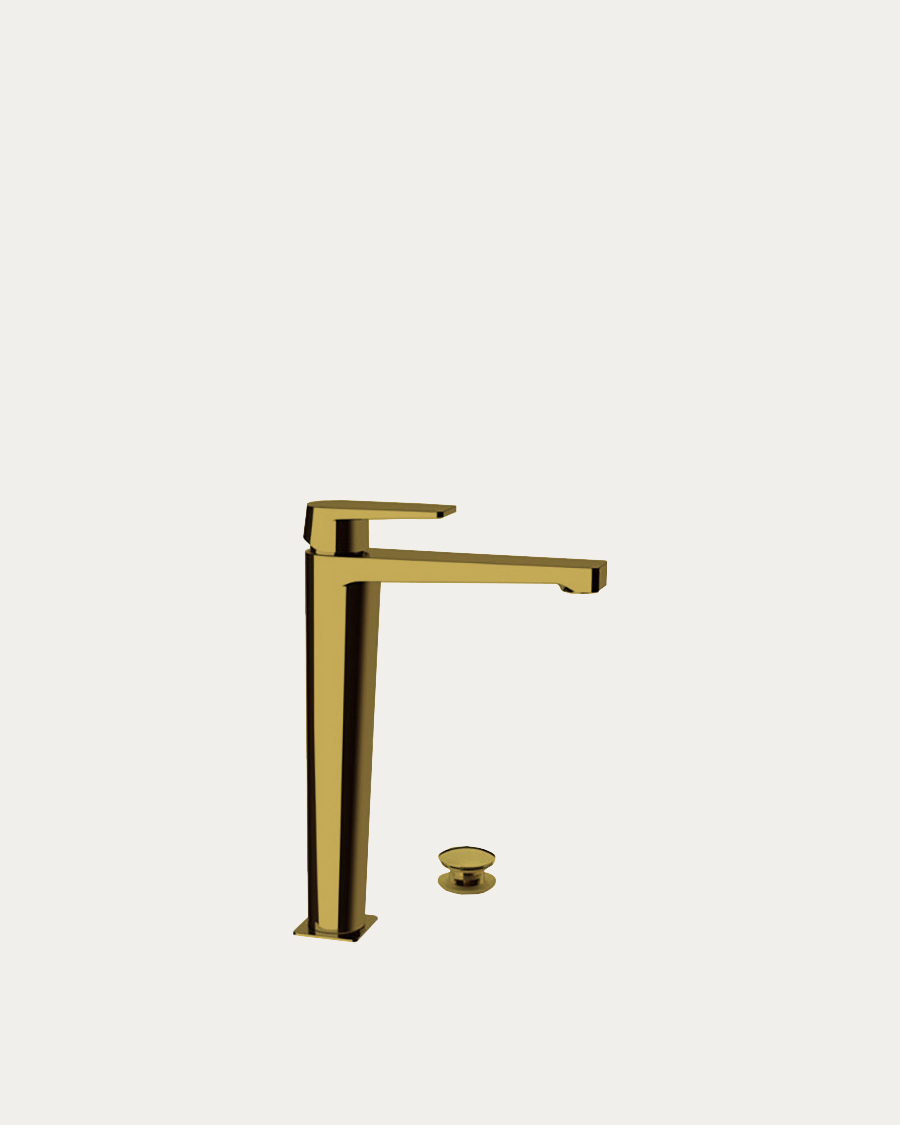 Remer Dream D10L miješalica za umivaonik, zlatna, visoka