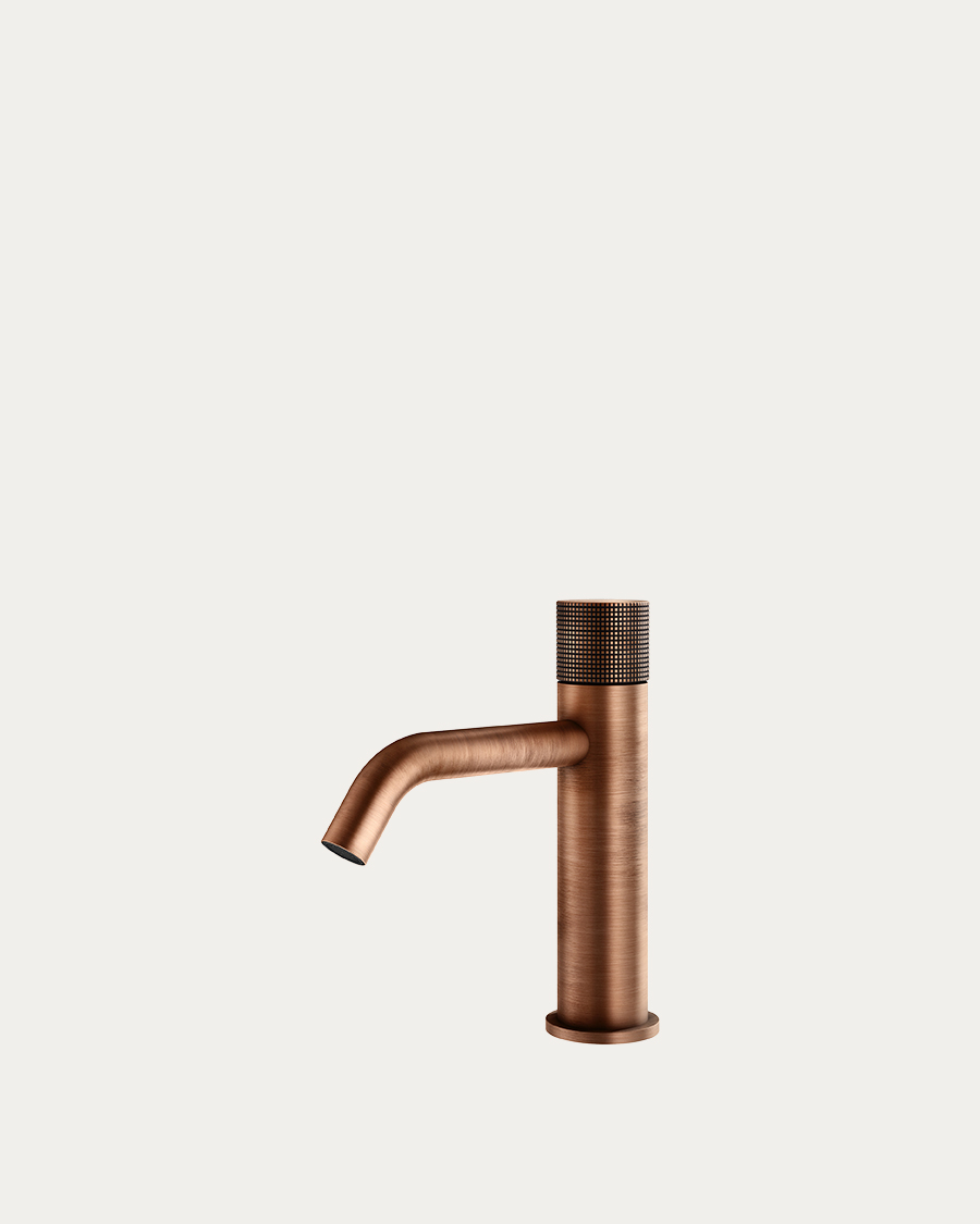 Mariner Logica Shine miješalica za umivaonik, M-size, mat rose gold