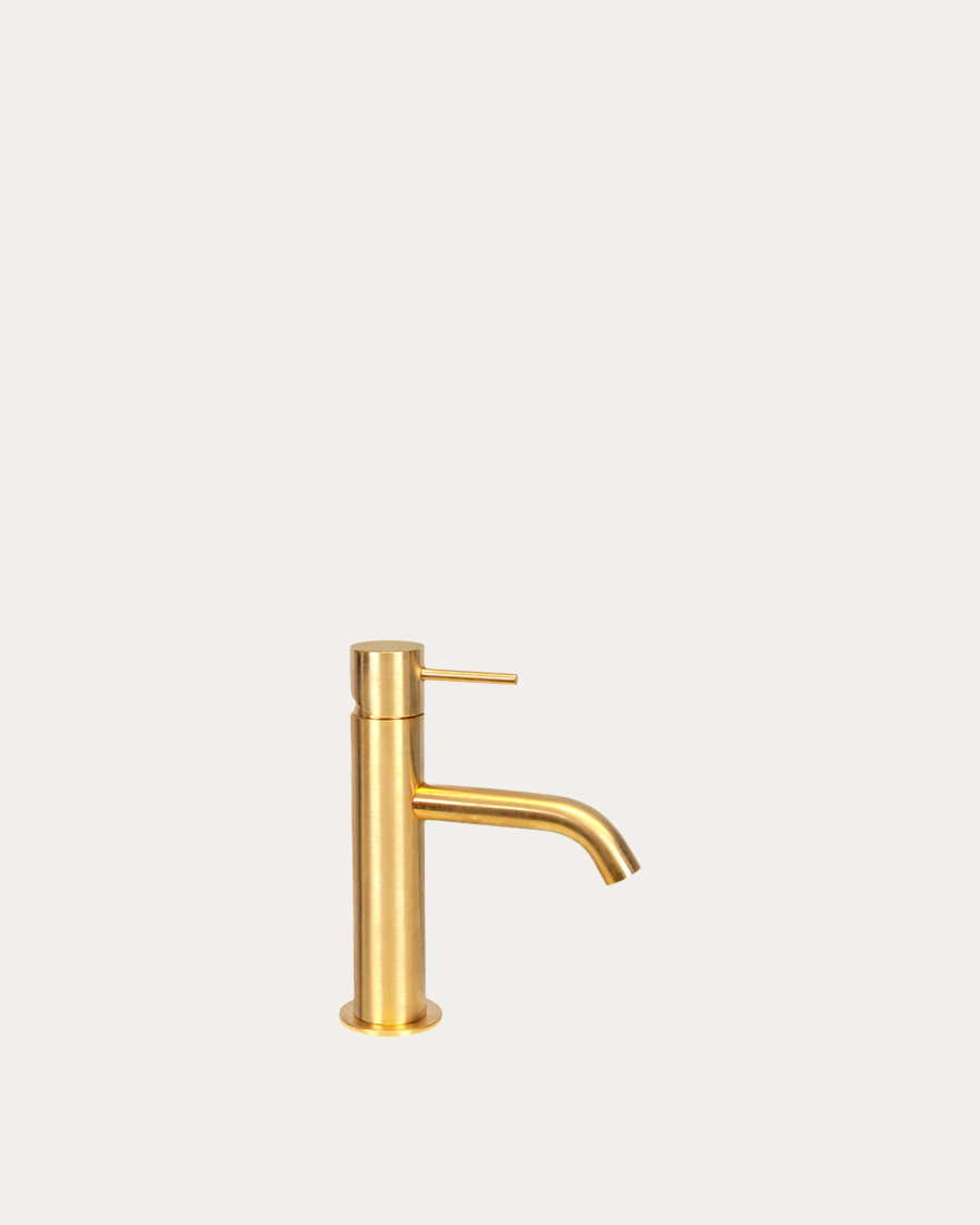 Remer x12BG miješalica za umivaonik, mat zlatna