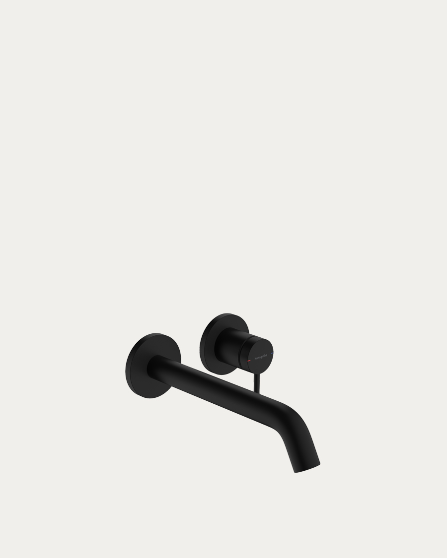 Hansgrohe Tecturis S podžbukna miješalica za umivaonik, 22,5 cm, matt black