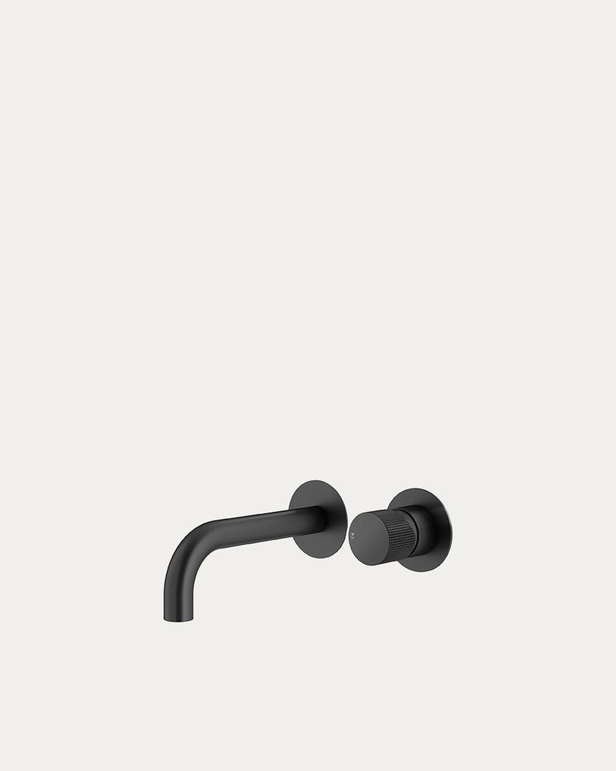 Mariner Logica Shine podžbukna miješalica za umivaonik, crna