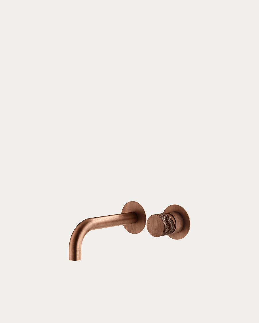 Mariner Logica Shine podžbukna miješalica za umivaonik, mat rose gold