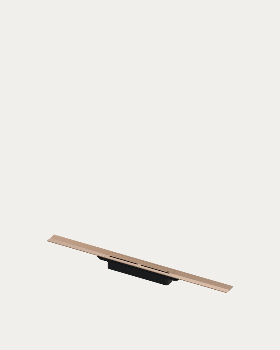 TECEdrainprofil tuš kanalica, 90 cm, četkana crveno zlato