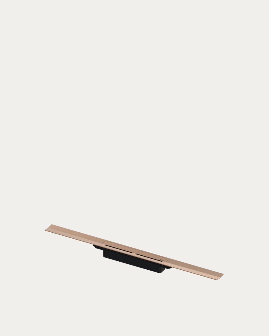 TECEdrainprofil tuš kanalica, 120 cm, četkano crveno zlato