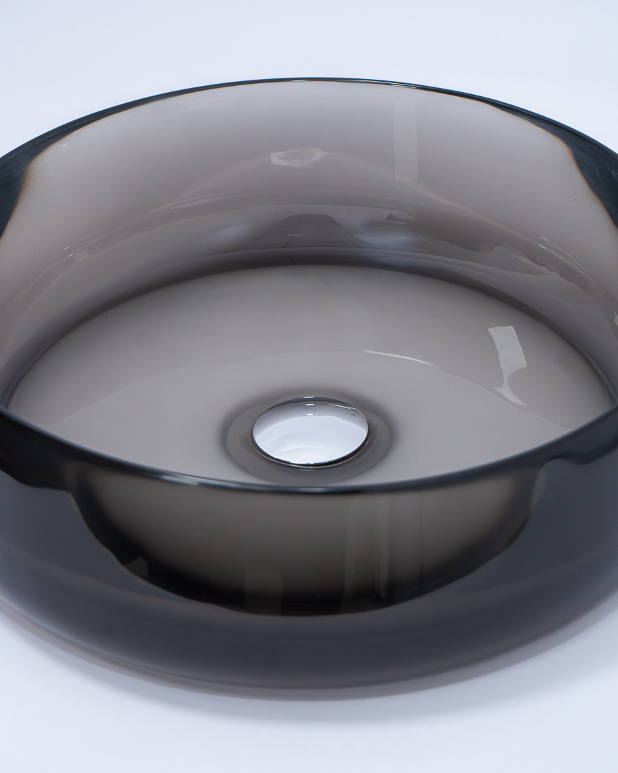 Idealaqua umivaonik nadgradni na ploču PE Resin, 42, sivi