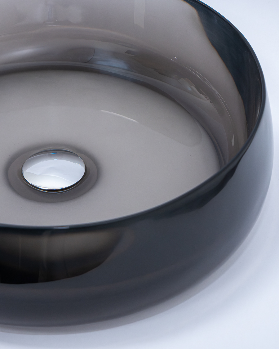 Idealaqua umivaonik nadgradni na ploču PE Resin, 42, sivi