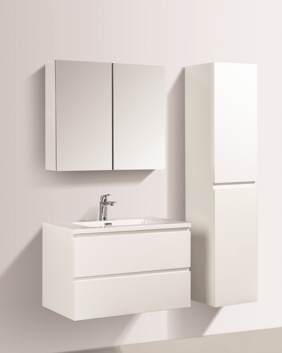 Idealaqua Angela 800 ormarić s umivaonikom, bijeli