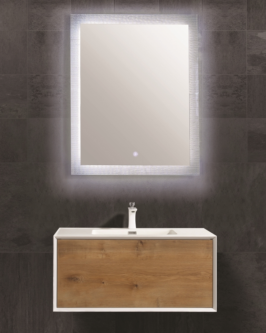 Idealaqua Furla 750, ormarić s umivaonikom, drvo