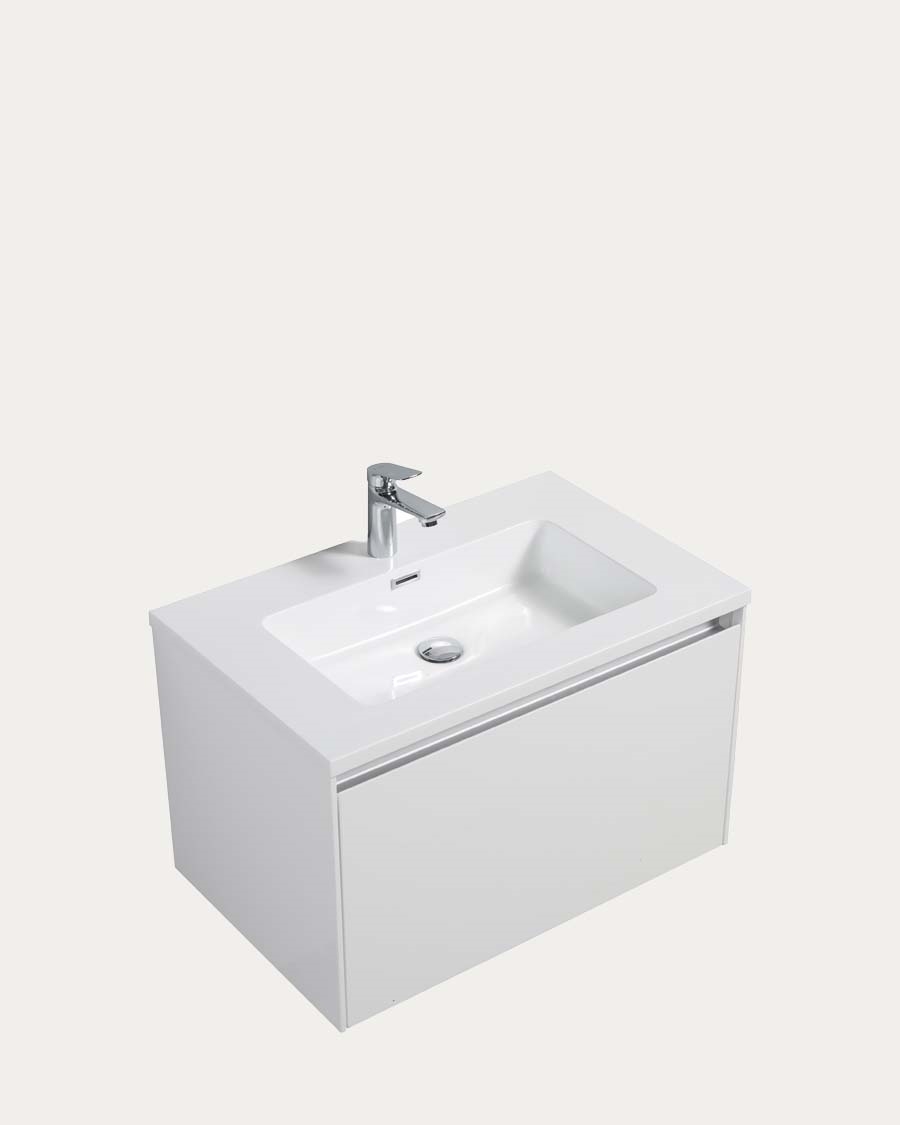 Idealaqua Slim 750 ormarić s umivaonikom, bijeli