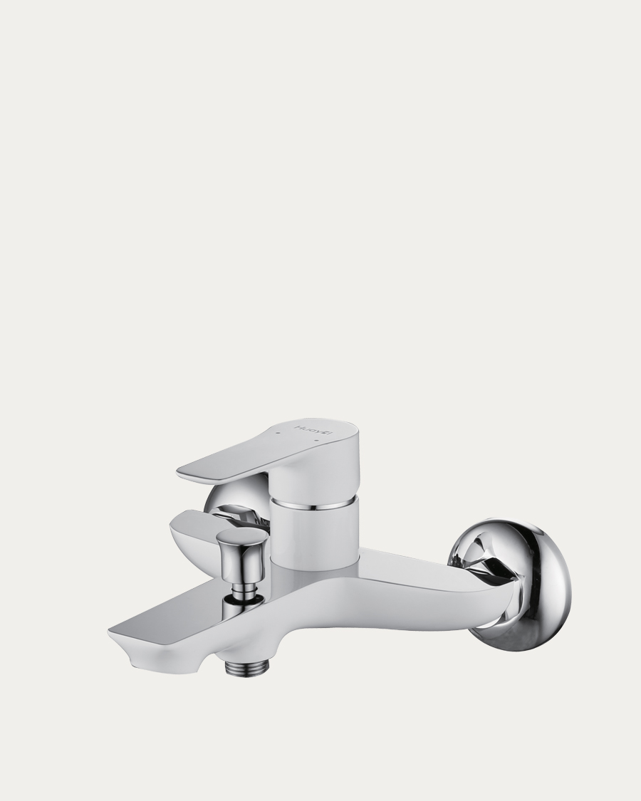 Idealaqua Libra miješalica za kadu, krom/bijela