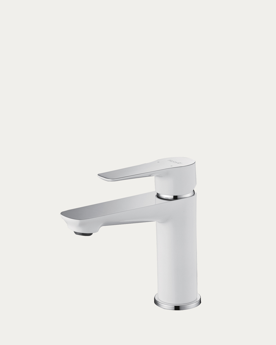 Idealaqua Libra miješalica za umivaonik, krom/bijela