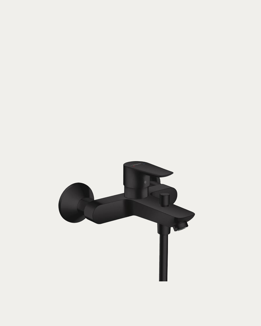 Hansgrohe Talis E miješalica za kadu, crna