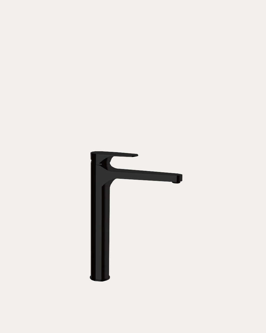 Remer Class Line L11LxL miješalica za umivaonik, crna visoka