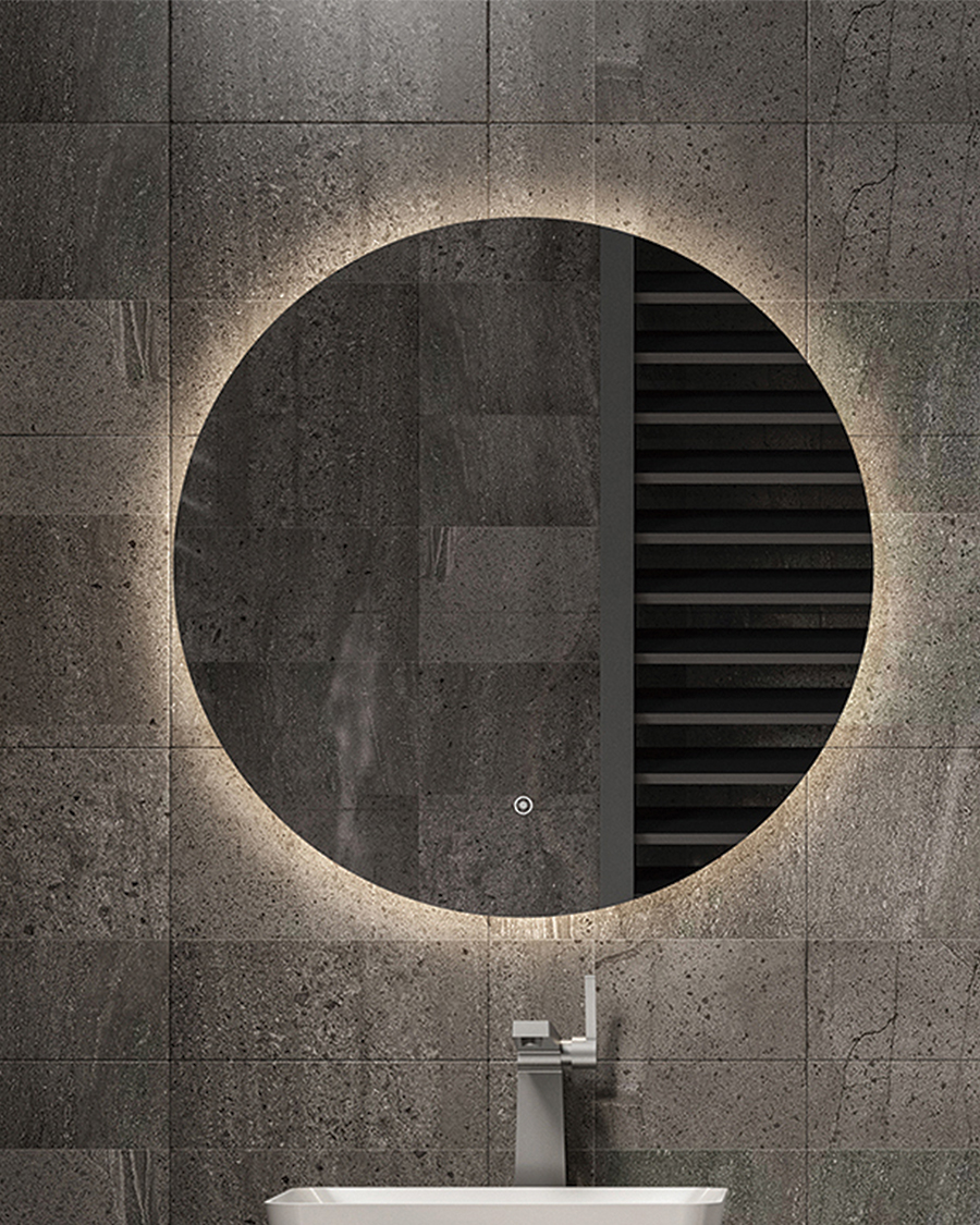 Idealaqua ogledalo Leon s LED rasvjetom, 80 cm