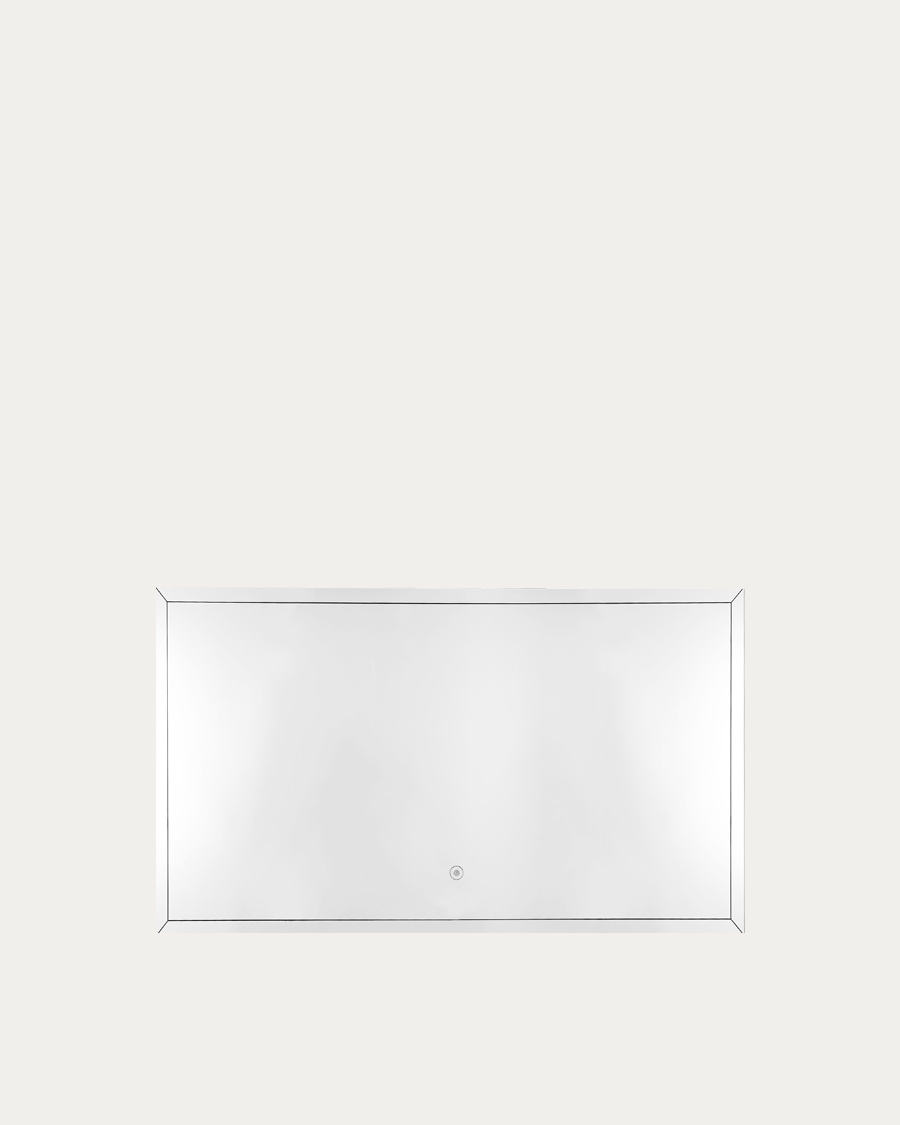 Idealaqua ogledalo Fiona s LED rasvjetom, 90×60 cm