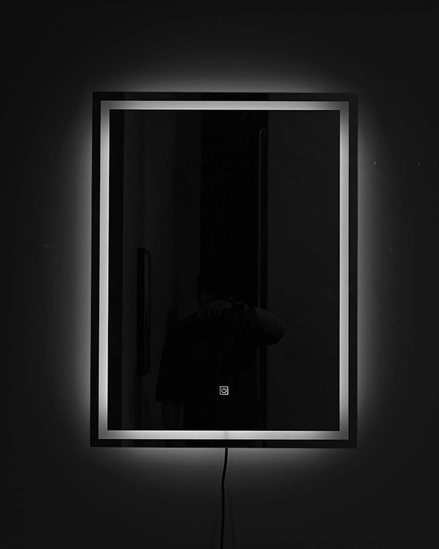 Idealaqua ogledalo s LED rasvjetom, 60×80 cm