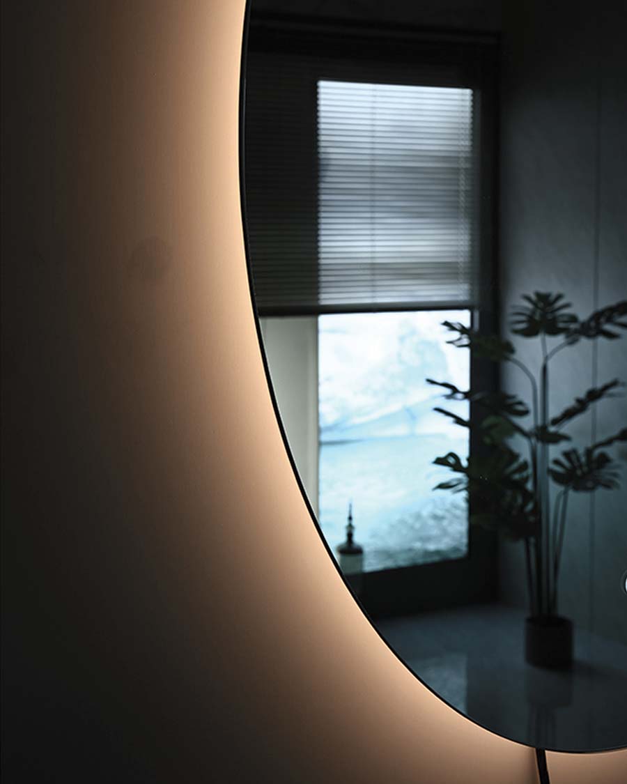 Idealaqua ogledalo s LED rasvjetom, 60×80 cm