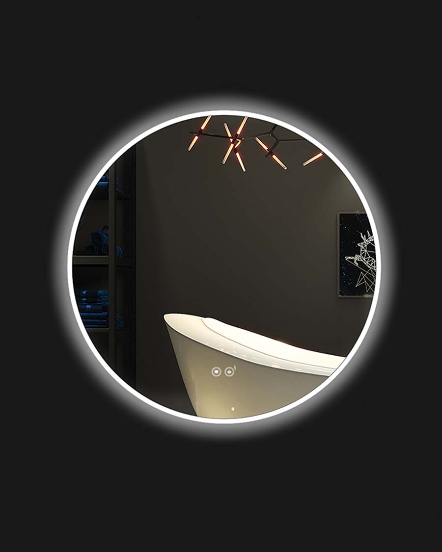 Idealaqua ogledalo s LED rasvjetom, 80 cm