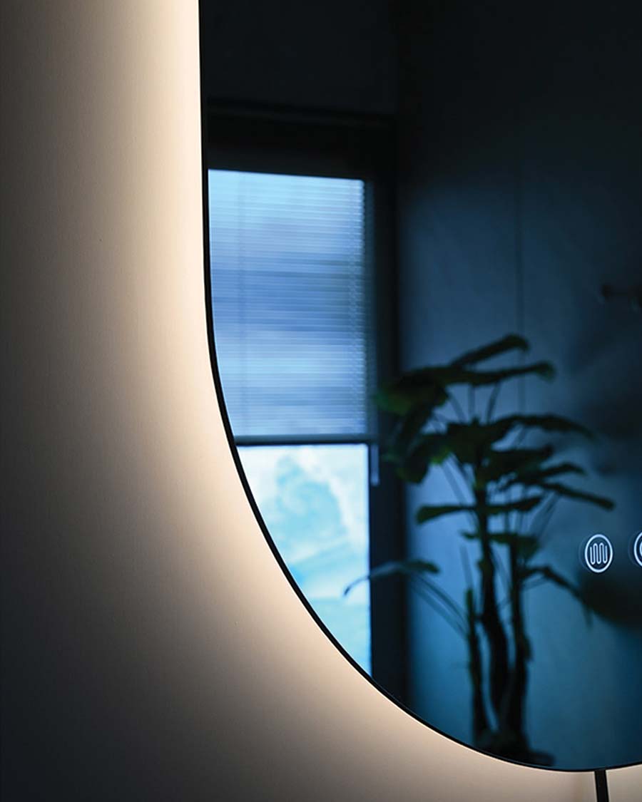 Idealaqua ogledalo s LED rasvjetom, 50×80 cm