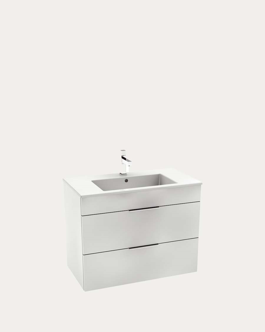 Laufen Jika Cube kupaonski set 80 cm, bijeli