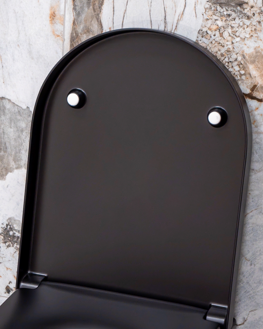 Idealaqua toaletna daska Black