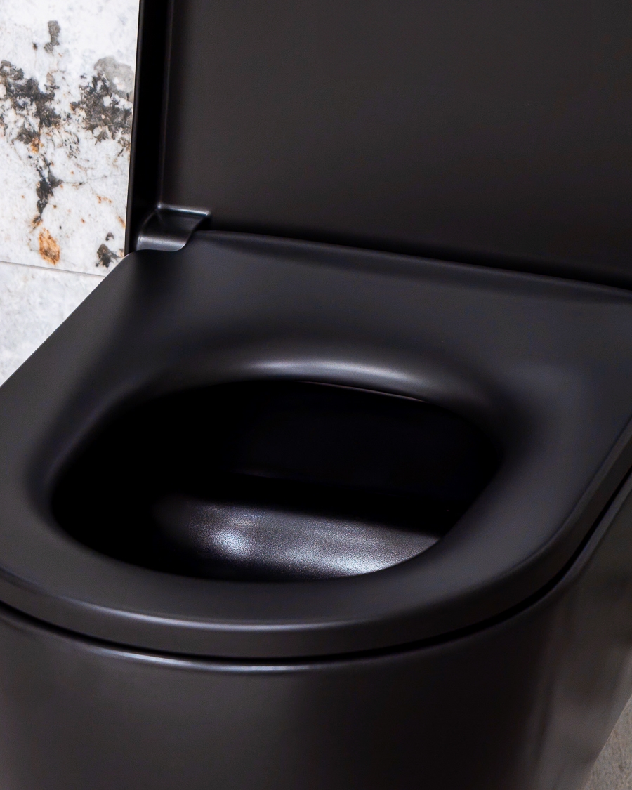 Idealaqua toaletna daska Black