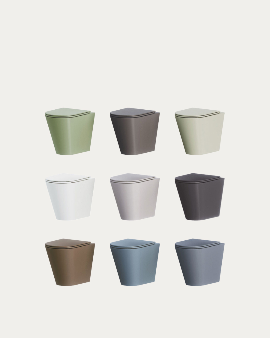 Azzurra toaletna daska Forma Antracit, soft close