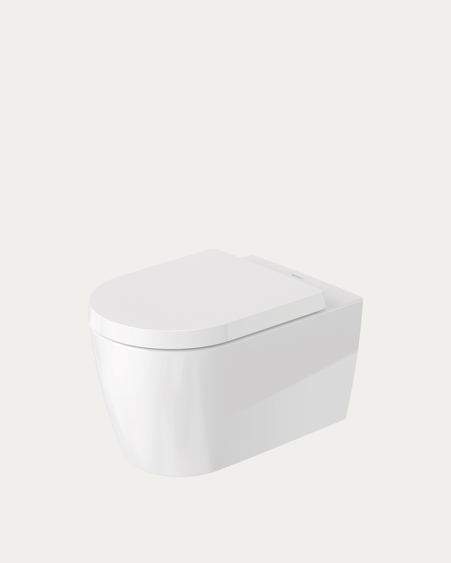 Duravit viseća toaletna školjka Me By Stark, rimless sa daskom