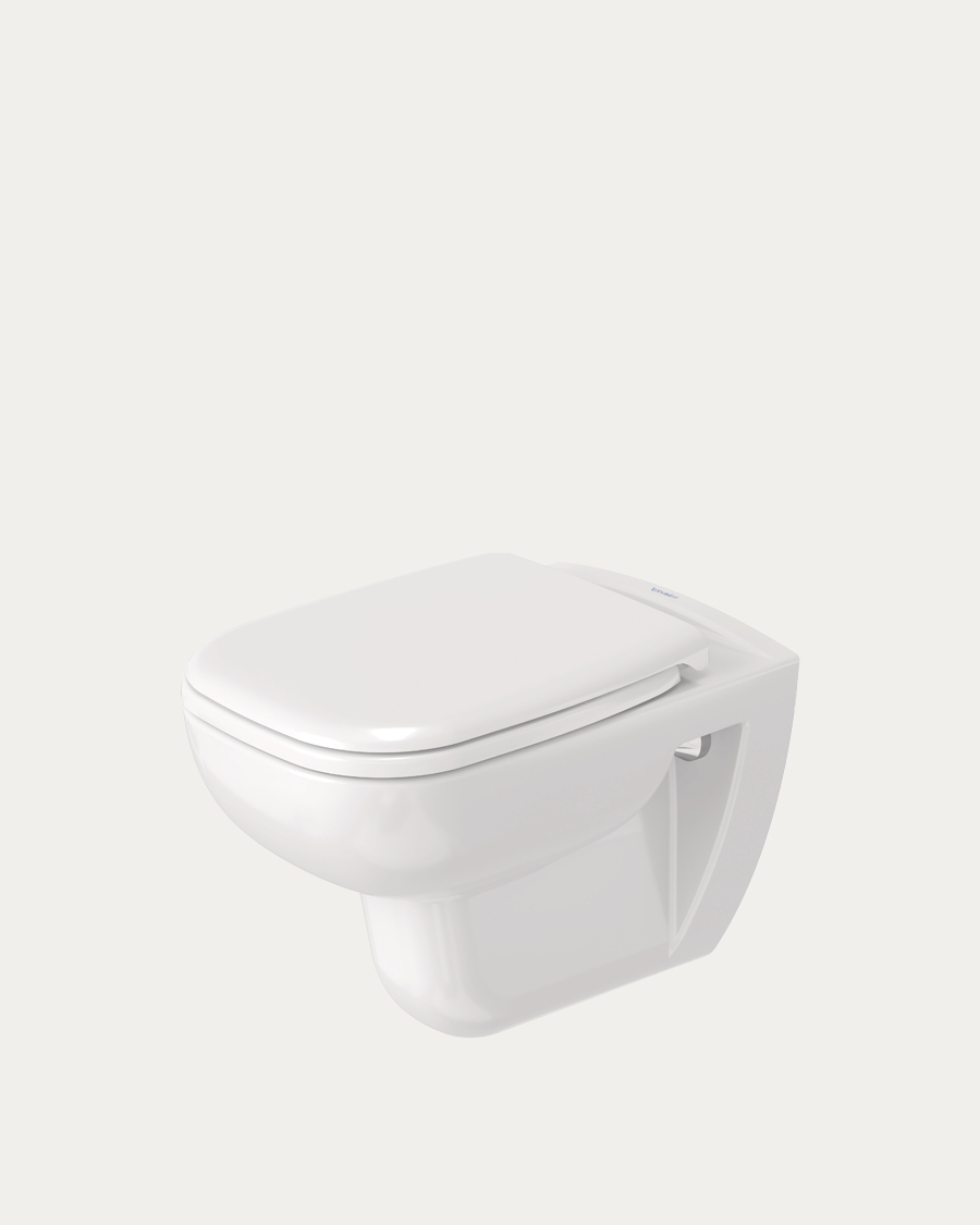Duravit viseća toaletna školjka D-Code, rimless sa daskom