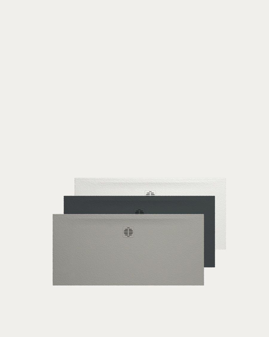 Aquaestil tuš kada pravokutna Stone, 100×80 cm