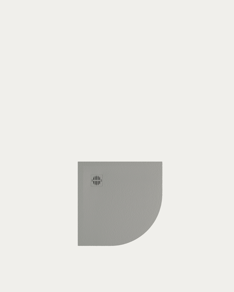 Aquaestil tuš kada polukružna Stone, 80×80 cm, cement