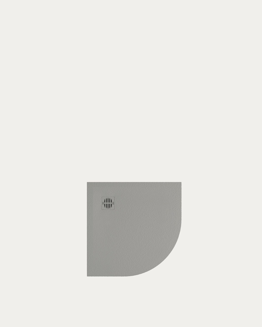 Aquaestil tuš kada polukružna Stone, 90×90 cm, cement