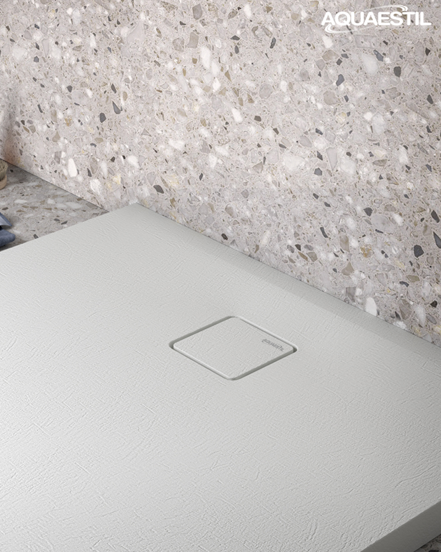 Aquaestil tuš kada pravokutna Stone Deluxe, 120×90 cm