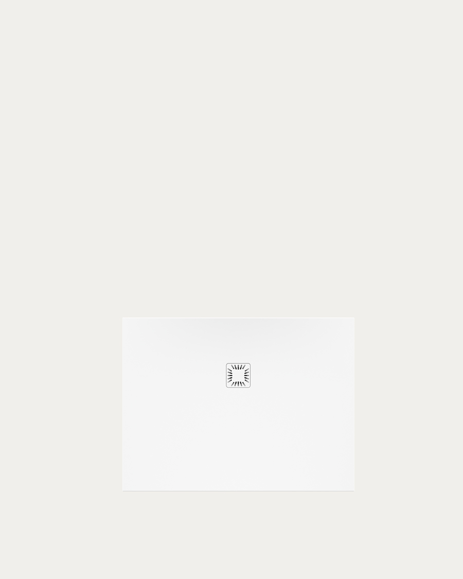 Aquaestil tuš kada pravokutna Tempo Deluxe, 140×90 cm